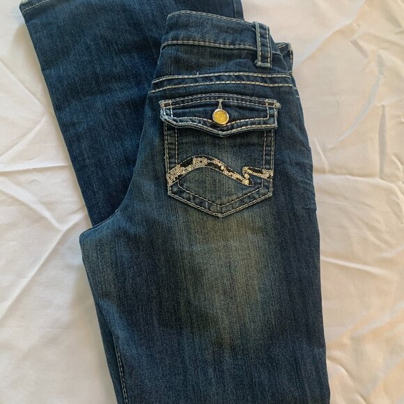 Ladies Jeans Mossimo Supply Boot Cut Size 9 - Picture 2 of 8